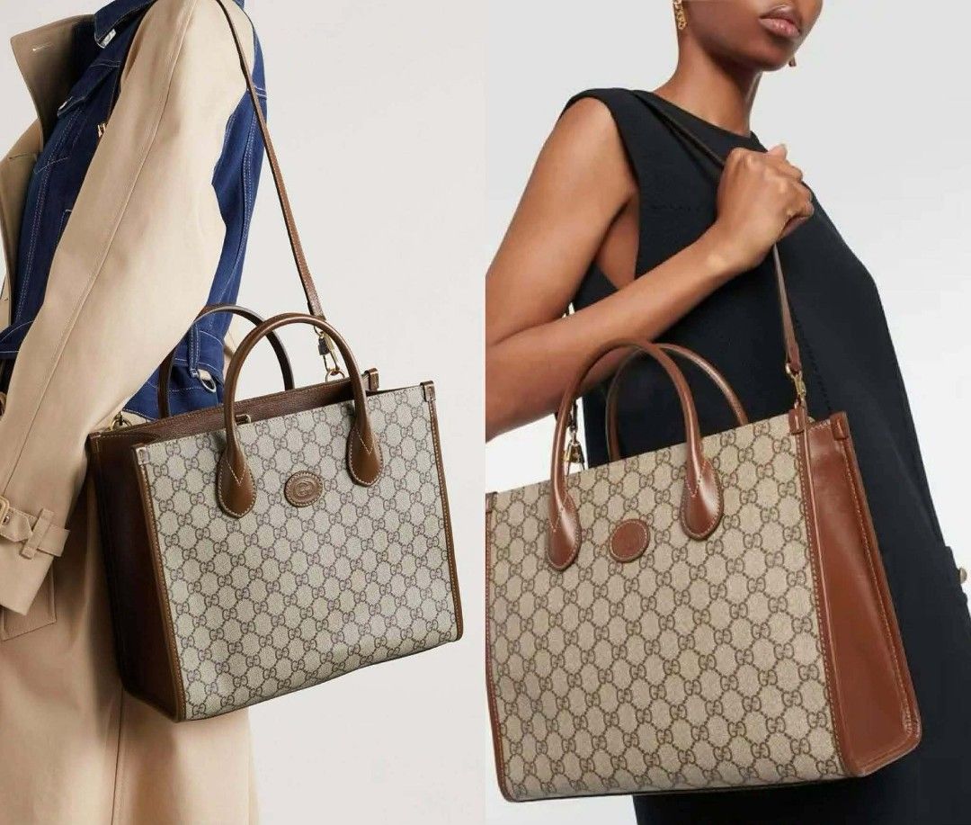 GG Supreme Tote Bag (Category: Shoulder Bags) located in Quezon City. Submitted by luxxechic (Listing ID 1457997013, Image 3). Description: coded GG under zip with black etiketa with sling with dust bag good as new no issue japan preloved actual photo posted mop: gcash .