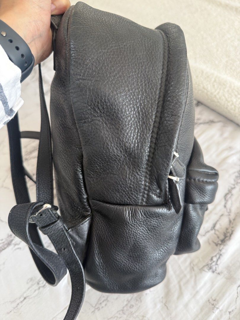 Givenchy Backpack (Category: Backpacks) located in Tagaytay City. Submitted by prelovedbytmj (Listing ID 1457906238, Image 3). Description: Givenchy Backpack. Small. Color Gray. All leather.