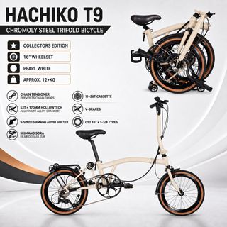 TRIFOLD BICYCLES - CUSTOM MADE (HACHIKO) Collection item 1