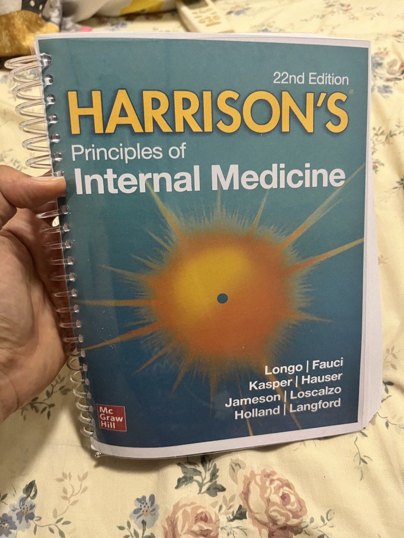 Harrisons Principles of Internal Medicine Soft bound (Category: Textbooks) located in Manila. Submitted by rosemaryclothing (Listing ID 1458032031, Image 1). Description: .