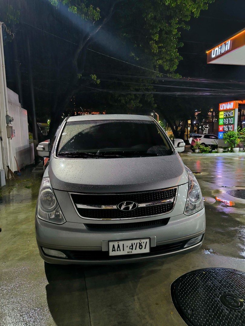 Hyundai Starex (Category: Used Cars) located in Pasig City. Submitted by brigs08 (Listing ID 1458020588, Image 1). Description: FOR SALE 2014 Grand Starex Gold 30,000 mileage only Locally Purchase Casa Maintained With Records Thick Tires Orion LED lights High and low New battery Pioneer Headunit See to appreciate 09171280140.