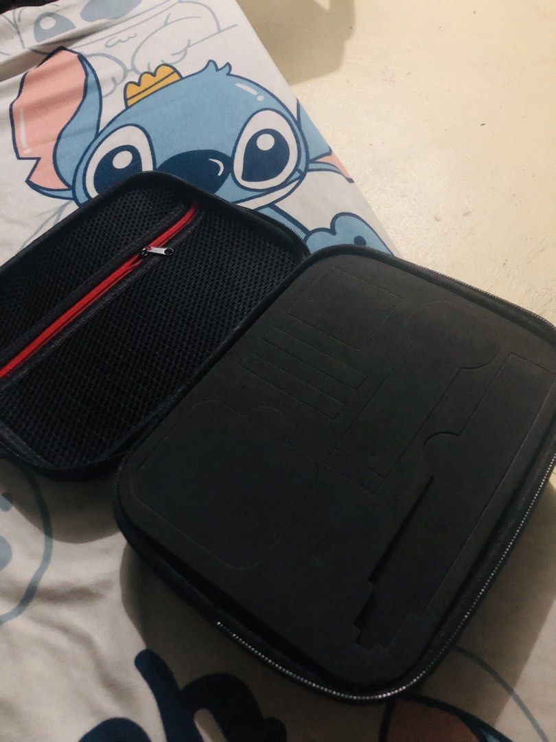 Insta360 X4 or X4 air case bag (Category: Camera Bags & Carriers) located in Pasig City. Submitted by kuyajiem (Listing ID 1457950582, Image 2). Description: - Durable black hard shell case - Interior zippered mesh pocket for small items - Foam insert with organized cutouts - Ideal for electronics, cables, and accessories - Smooth-working zipper - Clean interior and exterior - Ready for its new owner.