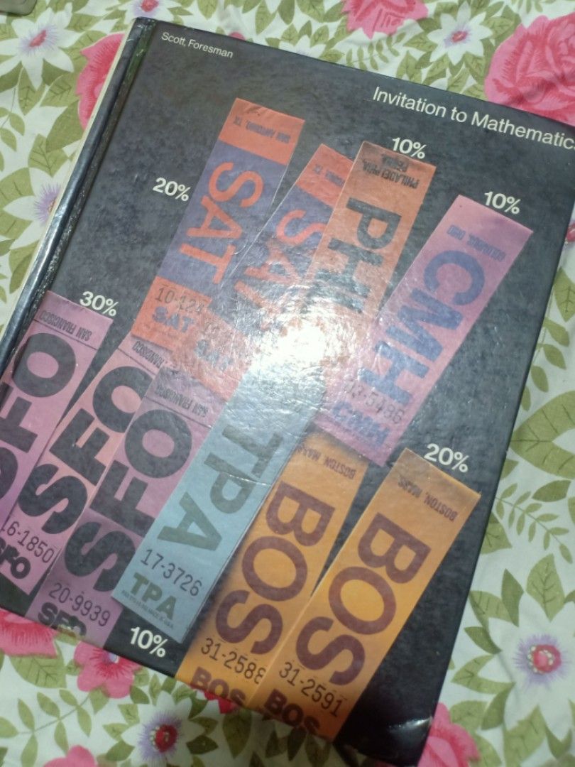 Invitation to Mathematics (Category: Textbooks) located in Manila. Submitted by aquino_240 (Listing ID 1457998551, Image 1). Description: -good for your children to practice math -may sagot ibang pages/may punit iba.