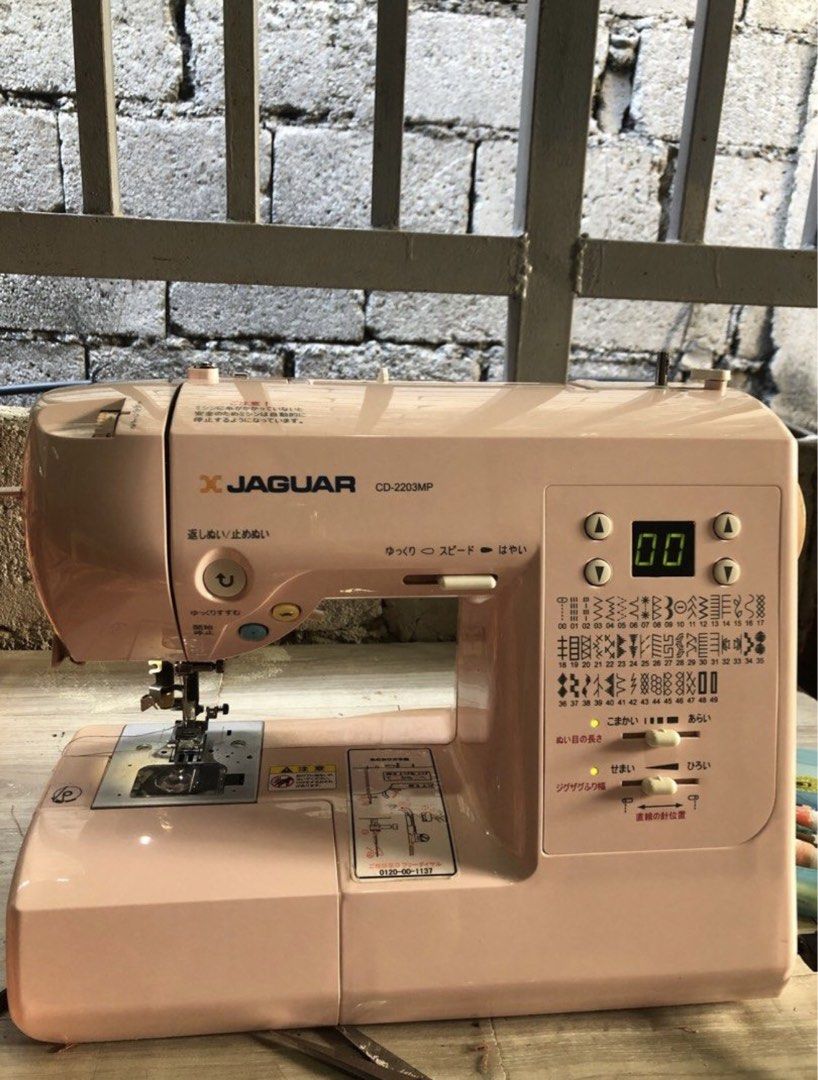 Jaguar Sewing Machine (Category: Everything Else Others) located in Manila. Submitted by riri_02 (Listing ID 1457905160, Image 1). Description: Hi! Selling my beloved Jaguar sewing machine with 49 stitches. RFS: Still working fine need ko lang ibenta since mag-upgrade na ko to highspeed sewing machine. Free rin po for swap if meron kayo :) Inclusions: -New foot pedal - new transformer -Freebies Fixed price na po. Thanks! .