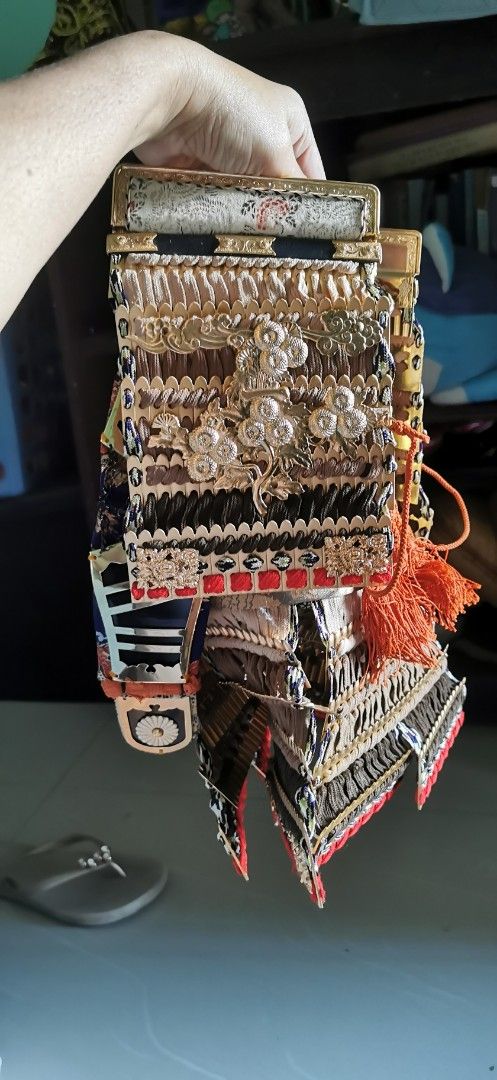 Japanese Samurai Armor Set with Helmet - Decorative Display (Category: Vintage Collectibles) located in Cavite. Submitted by theathea22 (Listing ID 1457912536, Image 3). Description: - Authentic-looking Japanese samurai armor set - Includes a detailed helmet with intricate design, tassels, and ornate metalwork - Ideal for display or collection - Approximately [insert height] tall - Perfect for enthusiasts of Japanese culture and history.