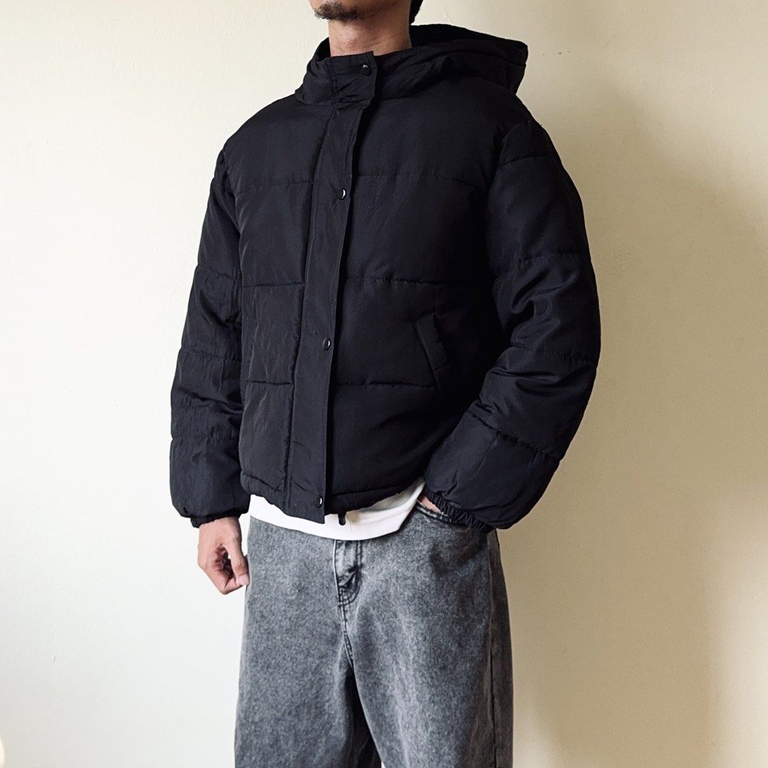 Java black boxy puffer jacket (Category: Coats, Jackets and Outerwear) located in Kuala Lumpur. Submitted by audixstore (Listing ID 1458040902, Image 2). Description: JAVA BLACK BOXY PUFFER JACKET ▪️ Size M ▪️ 90% good condition ▪️ Pit 24” Lenght 24” Price RM65 free postage (Semenanjung) Add RM10 for Sabah/Sarawak.