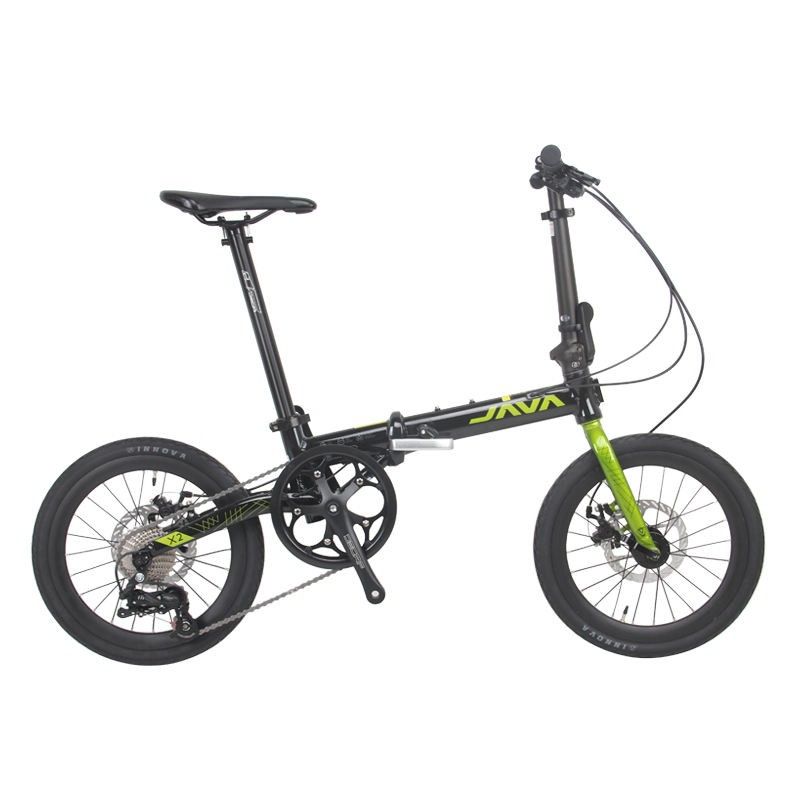 Java x2 (Category: Bicycles) located in Singapore. Submitted by bikeplace (Listing ID 1458058723, Image 1). Description: Products Description Java X2 Folding City Bike Disc Brake for Students and Adults Model Java X2 Size 20inch Frame Aluminum Alloy 20*1.5'' Color Green/ White/ Red/ Black Seat Tube Iron Shrink Seat Tube 33.9*550mm Brake Disc Brake Tire 20*1.5'' Extended butyl A/V chain 9 Speed 1/2"*3/32" 116L Pedal Plastic Fold Pedal Load Capacit