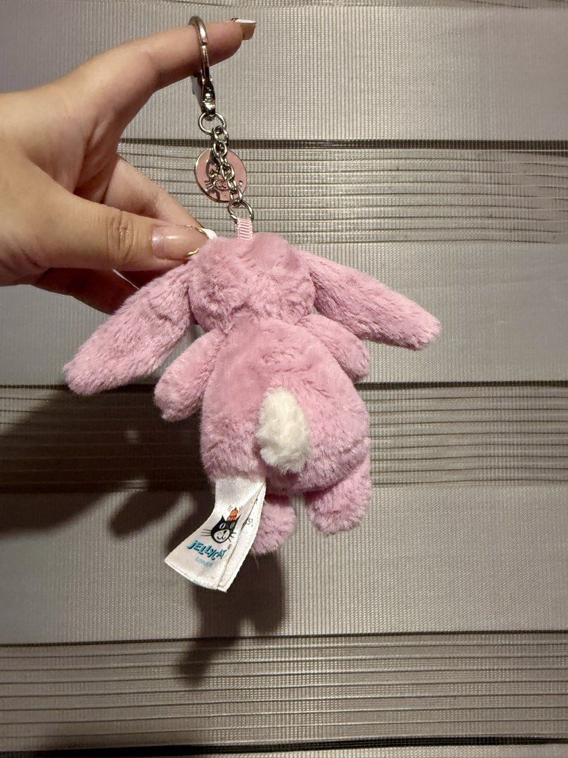 Jellycat Bashful Bunny Tulip Bag Charm (Retired) (Category: Plushies & Soft Toys) located in Manila. Submitted by bcbg3217 (Listing ID 1458068429, Image 2). Description: ‼️PLEASE READ BEFORE BUYING‼️ Like new condition Retired Jellycat Release Authenticity GUARANTEED (Please do your own checking too) No other jellycat inclusions Actual photos are posted No other issues or flaws unless stated Please check the photos thoroughly before placing an or