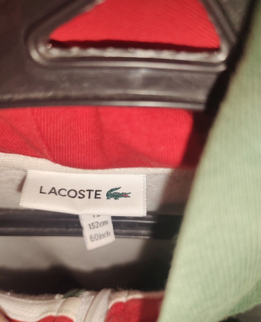 Lacoste Colourblock Zip Hoodie (Category: Hoodies) located in Manila. Submitted by arniegay (Listing ID 1457997504, Image 3). Description: selling very low pls no haggling - Size: 152cm / 60inch.
