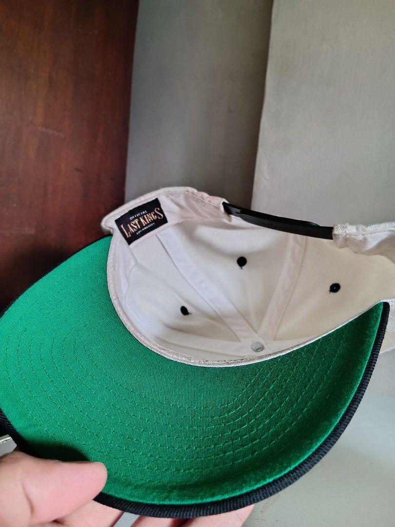 last kings og logo snapback hat (Category: Caps & Hats) located in Manila. Submitted by joriccc (Listing ID 1457960249, Image 3). Description: last kings og logo snapback hat 2tone good condition hard to find hat 2016 lastkings release date 3500 or best offer legit/authentic 100%.