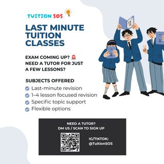 (Category: ) located in . Submitted by tuitionsos (Listing ID 1457976055, Image 1). Description: .