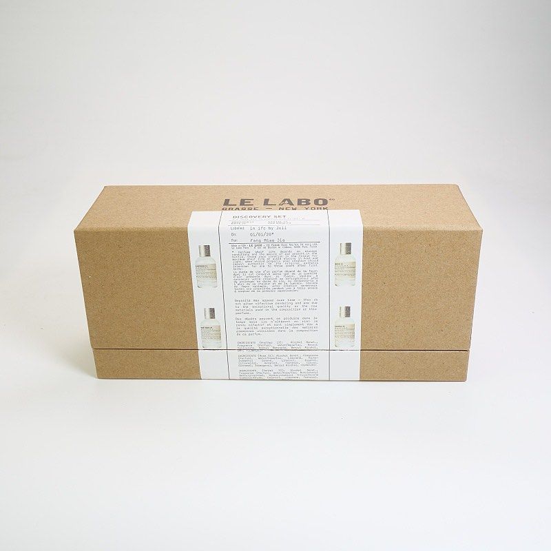 Le Labo Discovery Set - 4 x 30ml Fragrances (Category: Fragrance & Deodorants) located in Alfonso. Submitted by marantalke59627 (Listing ID 1458033319, Image 2). Description: 4pcs Le Labo Set! 100% Authentic! 30ml each bottle! - Le Labo Discovery Set - Includes 4 popular scents: Another 13, Thé Noir 29, Santal 33, Rose 31 - Each bottle is 10ml - Ideal for sampling different fragrances - Comes in original box packaging.