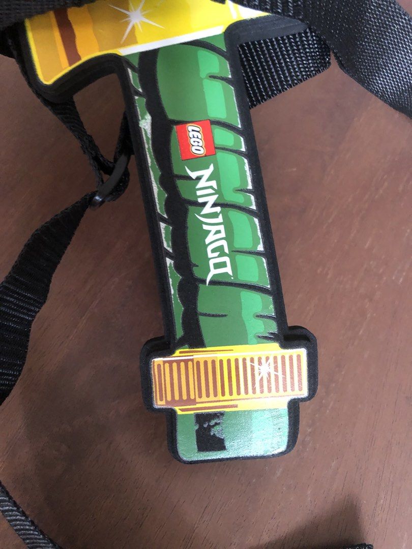 Lego Ninjago Rubber sword (Category: Lego & Building Sets) located in Pasig City. Submitted by vintagely (Listing ID 1458095545, Image 2). Description: 52cm length 10 cm width.