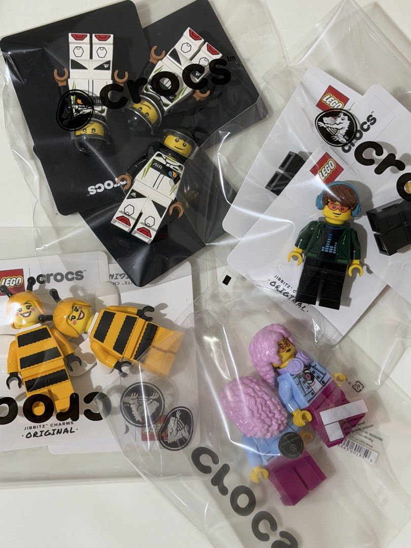 LEGO x Crocs Jibbitz Charms - bee (Category: Character Goods) located in Bulacan. Submitted by arianecleansupcloset (Listing ID 1457956410, Image 3). Description: Guaranteed authentic .