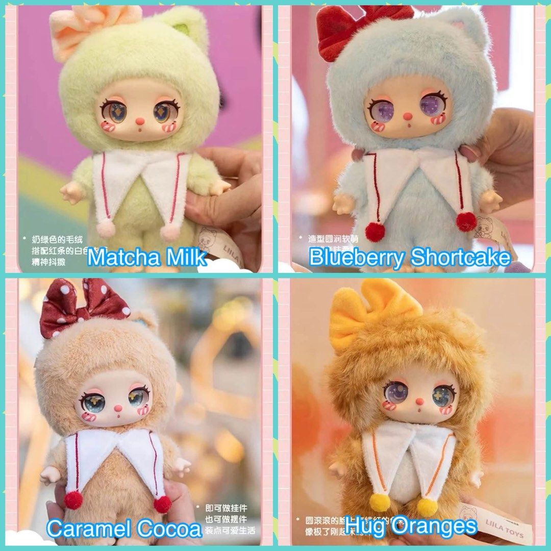 FREE SHIPPING Liila Cat Version 3 Plush Pendant (Category: Plushies & Soft Toys) located in Taguig. Submitted by mischabella1 (Listing ID 1457995550, Image 2). Description: FREE J&T SHIPPING FOR LUZON AREAS ONLY! FO VISMIN PLEASE ADD P25 LIILA CAT VERSION 3 Starts at P249, brandnew Selling below puhunan price of 4k++ ✅Brandnew and sealed foil ✅with cute and yummy freebies🌈 🍊Hug Oranges- P249 🍮Caramel Cocoa- P249 🥭Mango Milk- P249 🍵Matcha Mil
