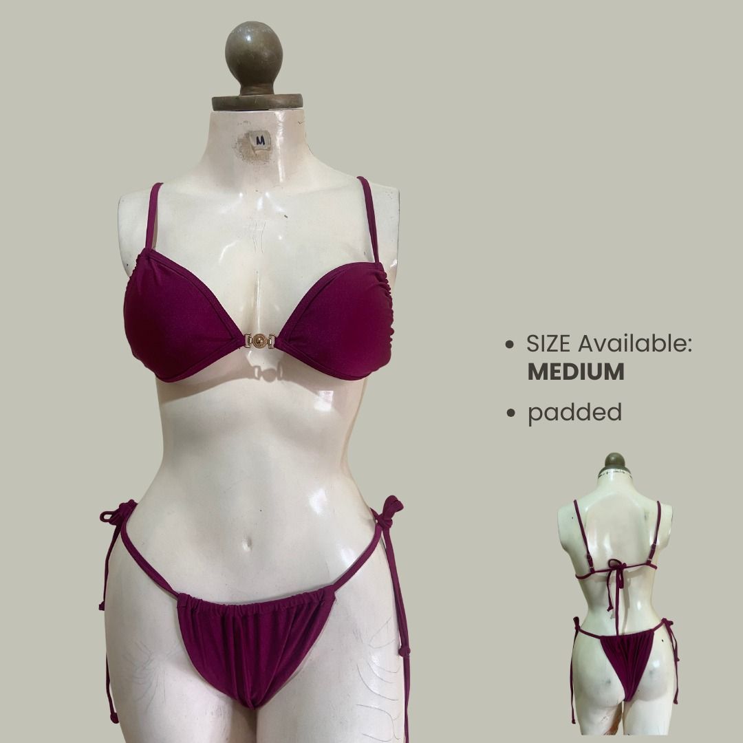 M plum shein premium swimsuit (Category: Bikinis & Swimsuits) located in Bacoor. Submitted by hijasph (Listing ID 1457920987, Image 2). Description: BRAND NEW Available: medium Payment: ✅ g.cash/ b.ank Transfer DELIVERY/SHIPPING: ✅ J&T.