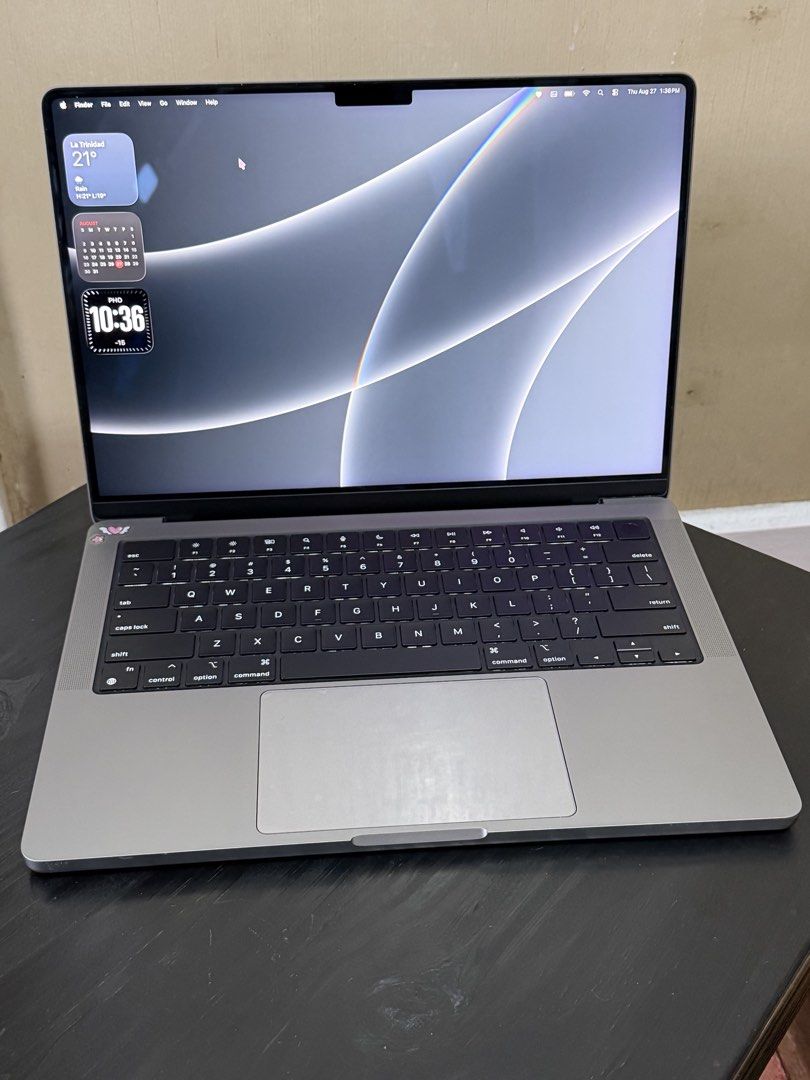 MacBook Pro M3 (Category: Laptops & Notebooks) located in Baguio. Submitted by xvinovember (Listing ID 1458009199, Image 3). Description: Macbook pro m3 👍14 inch 👍16 gb, 1TB storage 👍98% battery health 👍Used for light work (emails) 👍With minor cosmetic chip/scratch on display glass (does not affect any functions, merely physical) 👍Bought December 2024 ♥️Reason for selling: Would prefer something lighter, macbook air.