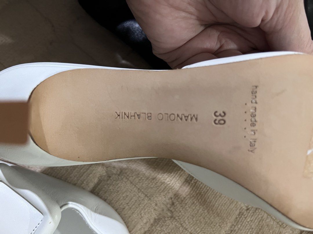 Manolo Blahnik Maysale mules (Category: Heels) located in Las Pinas. Submitted by peterjackstone (Listing ID 1457997814, Image 2). Description: authentic without box from USA.