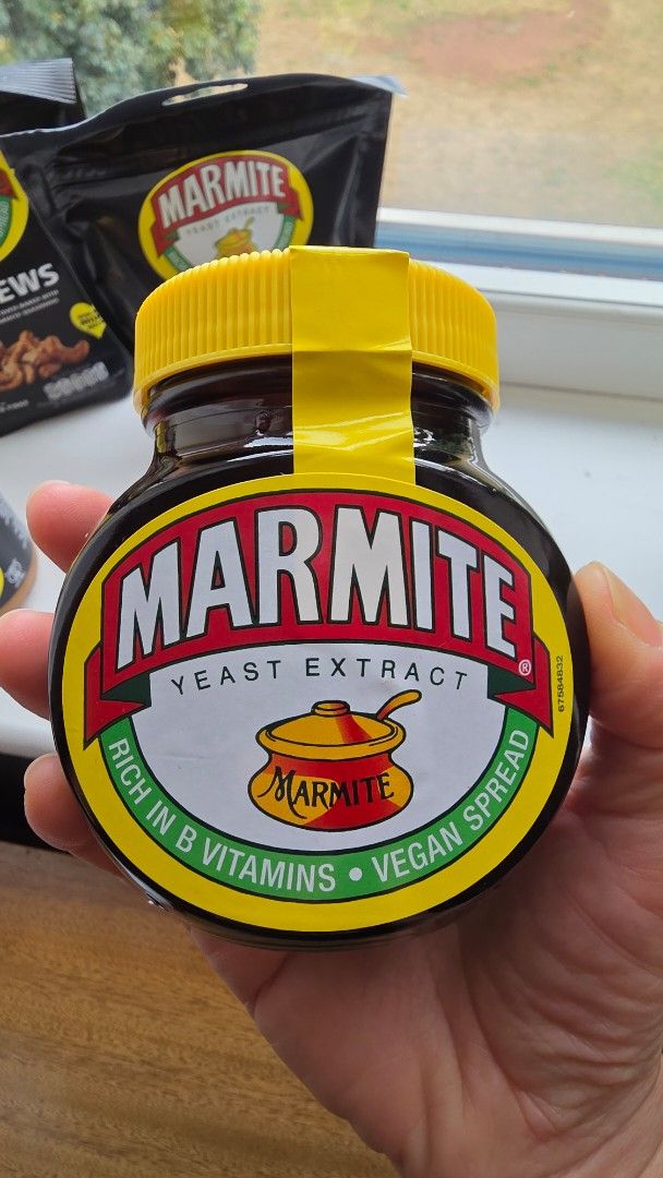 Marmite UK (Category: Packaged & Instant Food) located in Singapore. Submitted by jollywog (Listing ID 1458056607, Image 2). Description: For my fellow Marmite fans... Marmite (250g) 6 available - $10 Marmite (200g) 4 available - squeezy packaging - $9 Marmite crunchy peanut butter (225g) 2 available - $12 (this is super good - afternotes of Marmite is *chef's kiss) will be back in SG on 9th. pick up fr Interlace Condo fr 10th onwards. always som