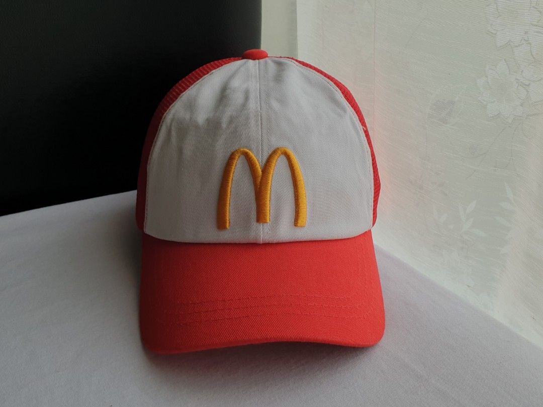 McDonald's Crew Cap (Category: Caps & Hats) located in Quezon City. Submitted by WasalakTwo (Listing ID 1458092109, Image 1). Description: Bought in Korea Good as new One size fits most Open for delivery nationwide.