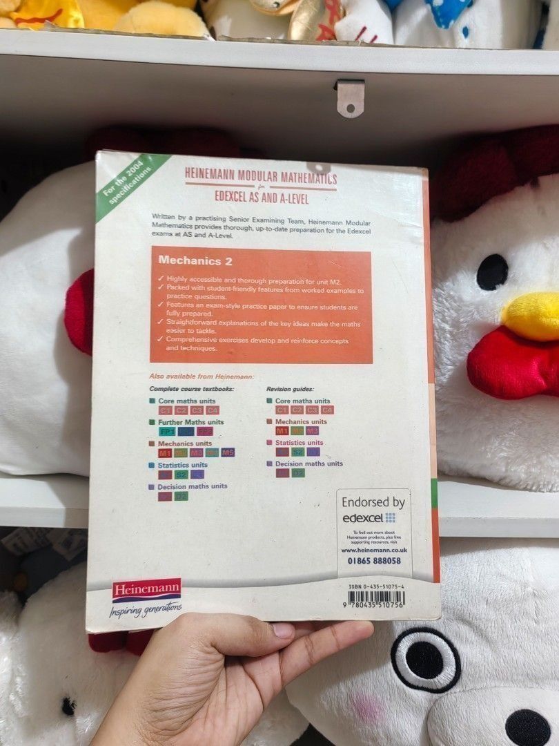 Mechanics 2 Senior High Math Textbook Book (Category: Textbooks) located in San Jose del Monte. Submitted by chimkenugets (Listing ID 1458080392, Image 2). Description: .