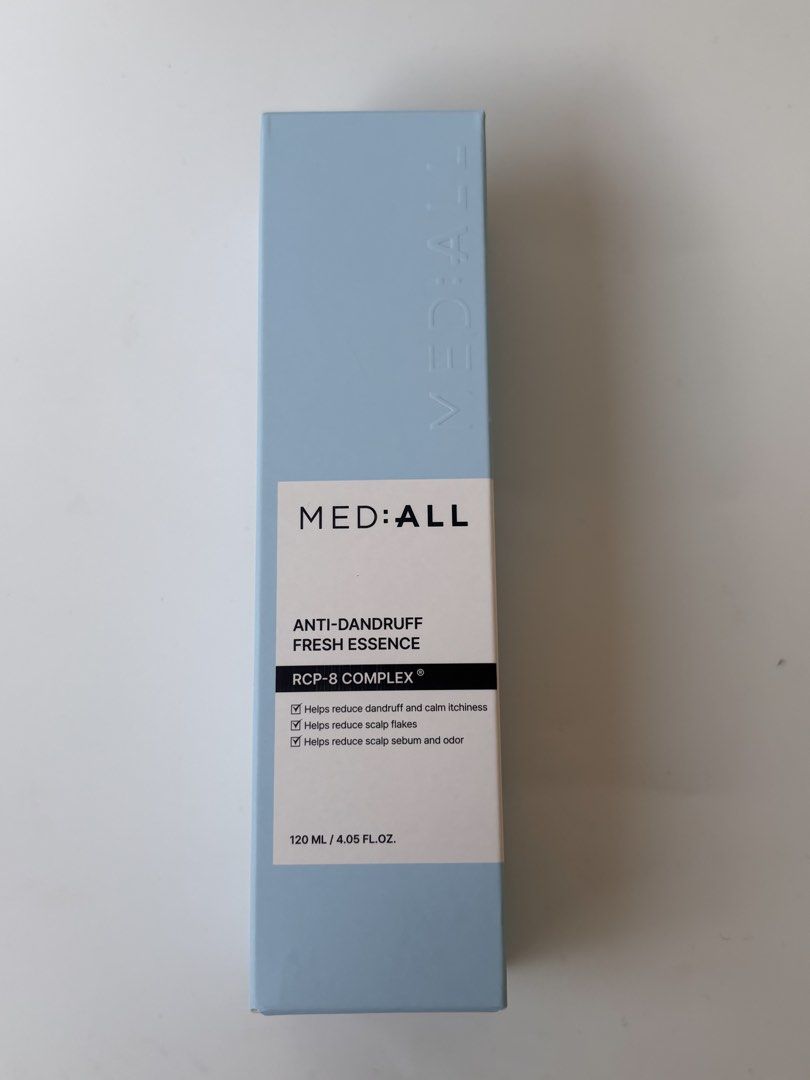 Mediall Anti-Dandruff Fresh Essence (Category: Hair) located in Manila. Submitted by markkk28 (Listing ID 1457924041, Image 1). Description: Anti Dandruff Spray • cooling • reduces dandruff • eliminates odor.