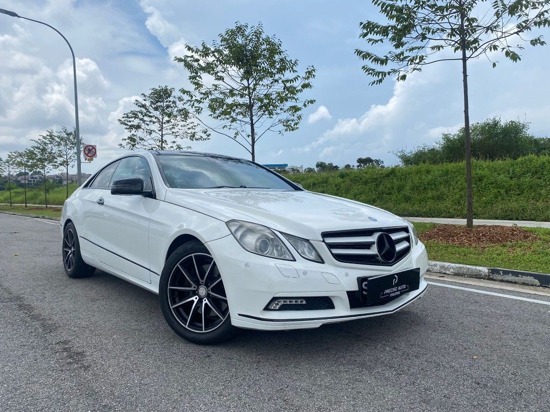 Mercedes-Benz E-Class E250 CDI Coupe Avantgarde Auto (Category: Used Cars) located in Singapore. Submitted by preciseauto (Listing ID 1457970025, Image 1). Description: 🔥🔥BOSS SAY ALL MUST GO CLEARANCE SALE🔥🔥 🚨CHEAPEST CARS IN THE MARKET🚨 🚘$500 DRIVEAWAY🚘 🏦LOWEST INTEREST FROM 1.48%🏦 🟢1 YEAR WARRANTY🟢 🔧FREE 1 YEAR SERVICING🔧 🏬 Vehicle 120 Points INSPECTION CHECK By In House Workshop BEFORE we put them for SALE 🚕 PHV Drivers Welcom