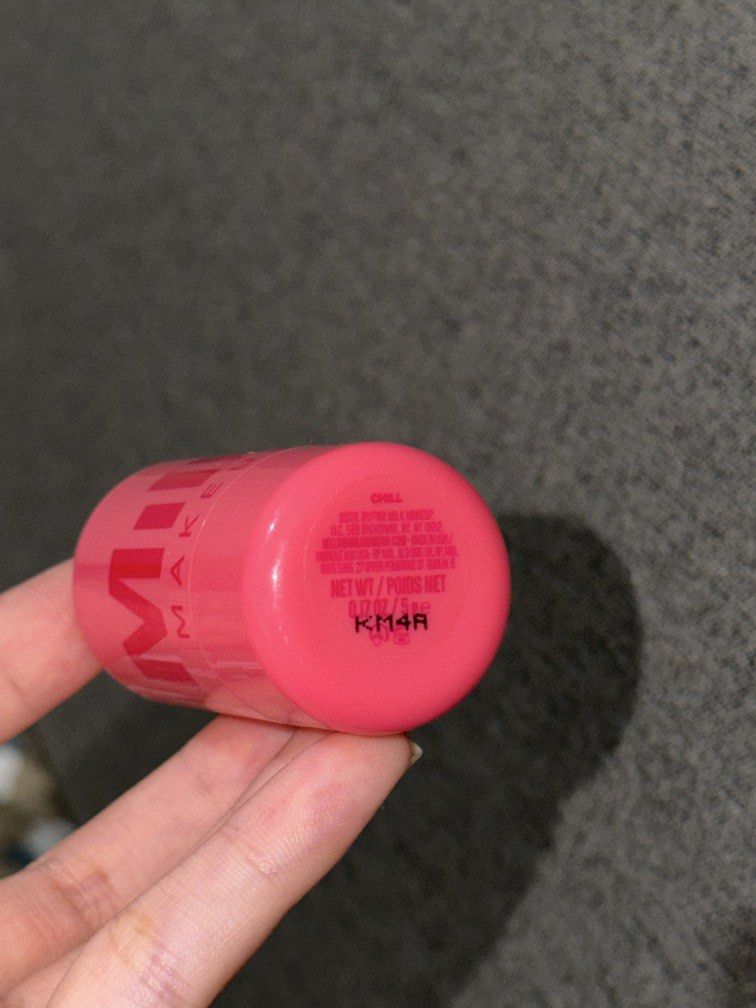 Milk Makeup Jelly Tint - Chill (Category: Makeup) located in Binan City. Submitted by ninahiraeth (Listing ID 1457954184, Image 3). Description: swatched only once! leaves a pinkish tint! in shade chill!.