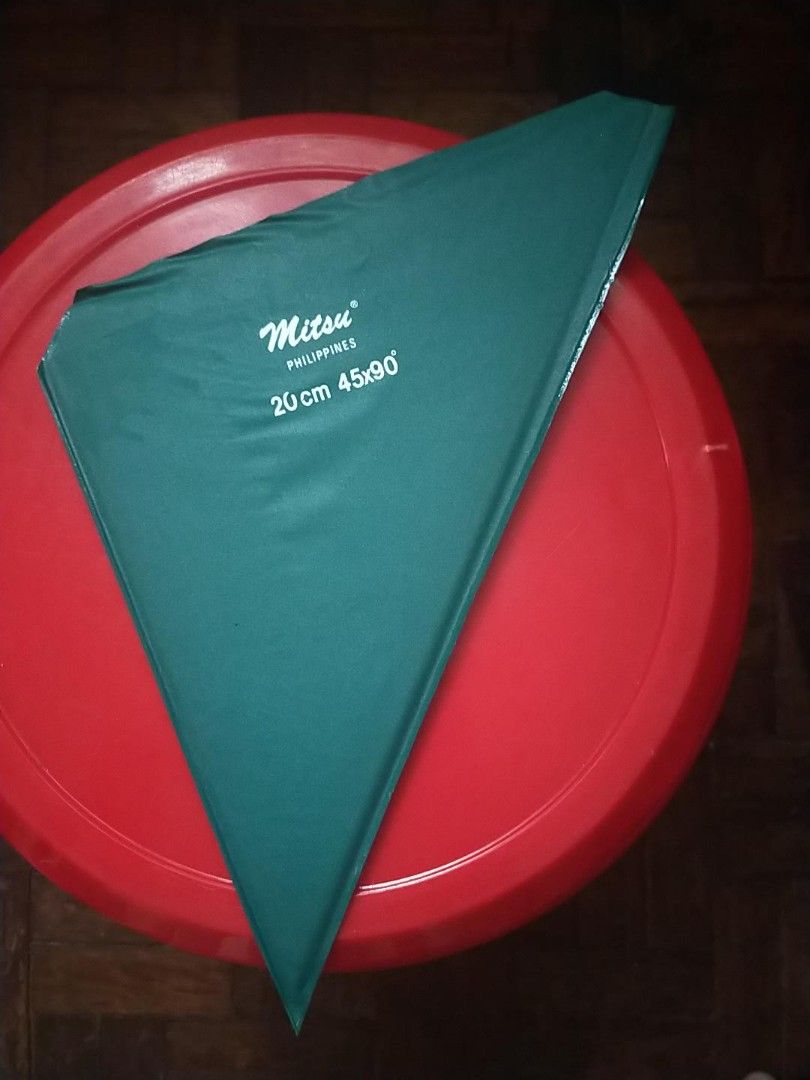 Mitsu Philippines 20cm 45°/90° Triangle Ruler – Drafting / Technical Drawing (please read description) (Category: Stationery & School Supplies) located in Manila. Submitted by warmshark.1ae1ea (Listing ID 1457984742, Image 2). Description: Mitsu Philippines Triangle Ruler Size: 20cm, 45° × 90° Good quality, suitable for technical drawing, drafting, architecture/engineering school use. Individual prices: 🟢 Brand New / Unused – ₱180 each (3 pcs av