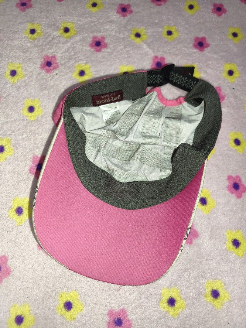 Mont-bell Pink Running Cap (Category: Caps & Hats) located in Bulacan. Submitted by THA_D_THRIFT (Listing ID 1458073866, Image 2). Description: - Pink Mont-bell cap - Lightweight and breathable material - Ideal for running, hiking, and other outdoor activities - Adjustable strap for a custom fit 750 + SF.
