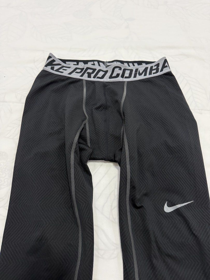 Nike Pro Combat compression tights (Category: Activewear) located in Taguig. Submitted by thesocialthrift (Listing ID 1457921961, Image 3). Description: For sale Nike Pro Combat compression tights Authentic Good condition ‎W- 30×34 ‎L- 33 Stretchable .