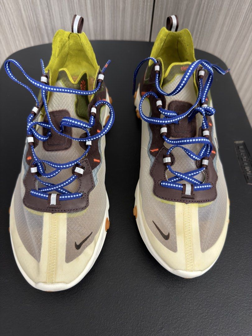 Nike React Element 87 "Moss" Size 12 (Category: Sneakers) located in Pasig City. Submitted by carlo_abancio (Listing ID 1457998317, Image 3). Description: Nike React Element 87 “Moss” — US 12 | ₱4,000 Selling my Nike React Element 87 “Moss”, US Size 12. 👟 Model: Nike React Element 87 “Moss” 📏 Size: US 12 👟 Condition: Used — please see photos for actual condition 💰 Price: ₱4,000 📍 Location: Pasig City A unique and highly recognizable React El