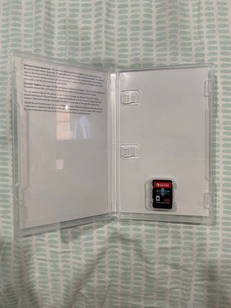Nintendo Switch Diablo (Category: Nintendo) located in Manila. Submitted by stockroompreloved (Listing ID 1457940714, Image 2). Description: Used once, sinubukan lang Bought last July 2026 with receipt Open for swap NINTENDO SWITCH SPORTS Rfs: hindi nagustuhan yung game ng kids ko 🥲.