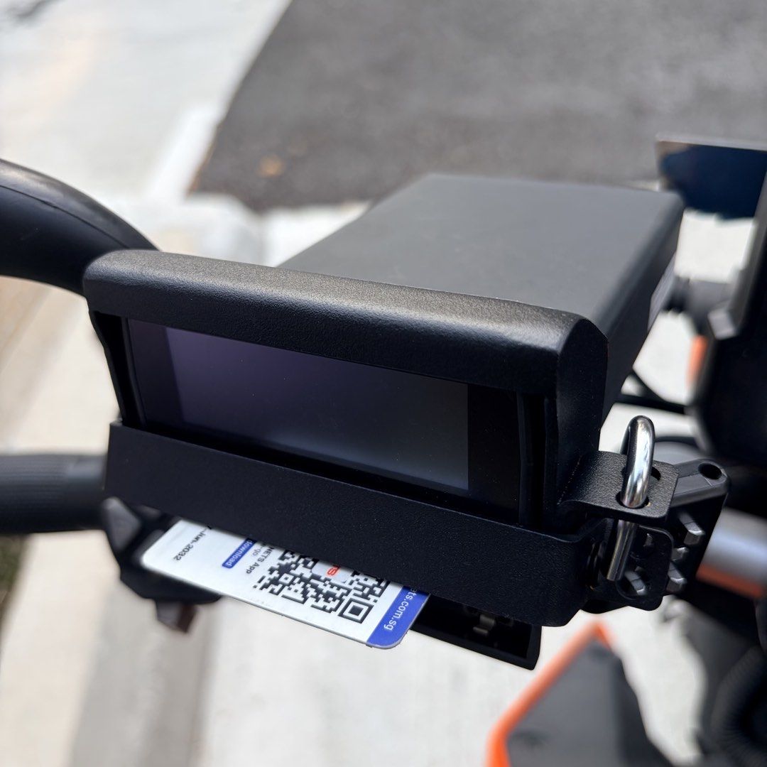 OBU Card Lock Box | [NOT 3D PRINTED] Full Stainless Steel + Quick Release (Category: Motorcycle Accessories) located in Singapore. Submitted by xiant98 (Listing ID 1457290532, Image 3). Description: Buy the ONLY REAL lock 🔒The only OBU card lock on the market that isn’t 3D printed plastic — full 2mm SUS201 stainless steel. Top up $120, leave it in, forget about it. 💳 No more topping up $10 at a time, no more stolen cards. 🔩 Full SUS201 stainle