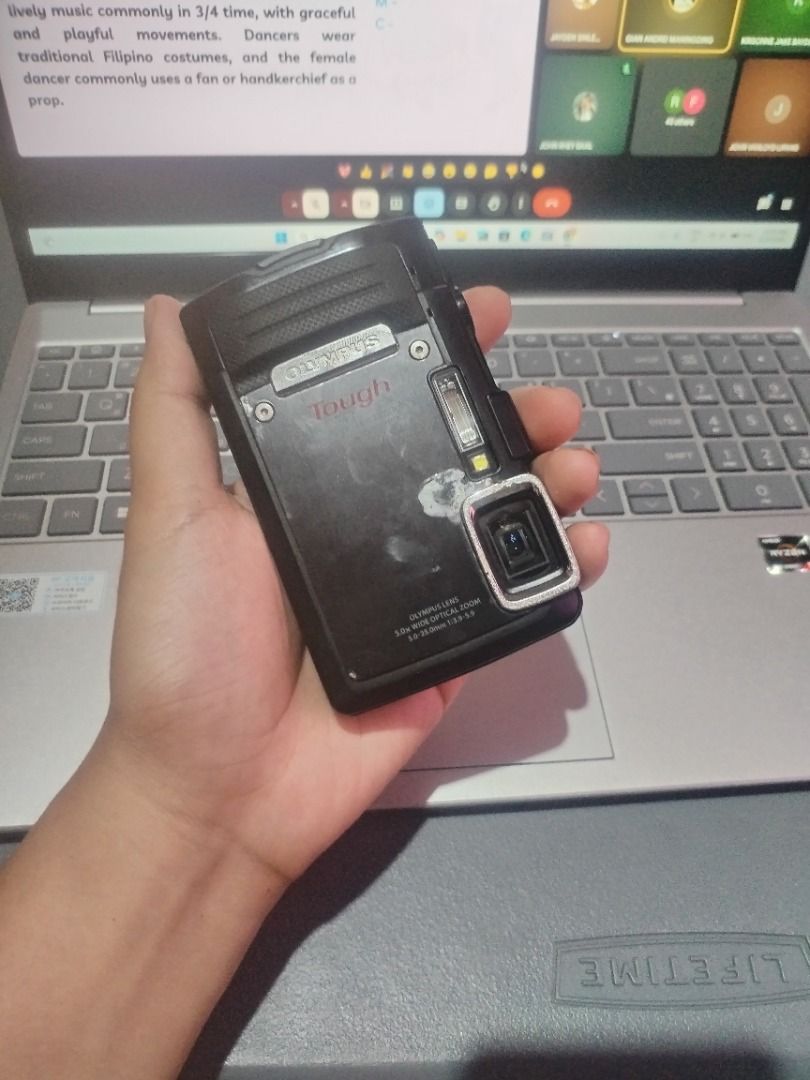 Olympus TG-830 (Category: Cameras) located in Caloocan City. Submitted by cleverstar.2ad8cc (Listing ID 1457952478, Image 2). Description: Olympus Tough TG-830 #preowned ₱6000+sf (Nego) Details & Features * 16MP BSI CMOS Sensor * 5x Optical Zoom * 25–125mm Wide-Angle Lens * 3.0” LCD Display * Full HD 1080p Video Recording * Image Stabilization *Live Photo / Photo with Sound* * Face Detection * Beauty Mode * Panorama Mode * HDR Backlight Adjustmen