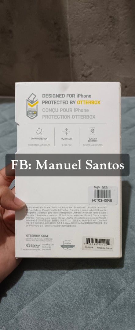 Otterbox Lumen Case for iPhone 11 Pro Max (Category: Cases & Sleeves) located in Sual. Submitted by kakais_bazaar (Listing ID 1458096695, Image 2). Description: ✨ 𝗙𝗢𝗥 𝗦𝗔𝗟𝗘 Otterbox Lumen Case for iPhone 11 Pro Max - ₱300 Orig price: ₱950 (see last pic) 📱 Fits iPhone 11 Pro Max ✅ Brand new ✅ Complete with original box 🛡️ Premium protection from a trusted brand 📍Location: Sual, Pangasinan Meetup or shipping via LBC only PM for inquiries..