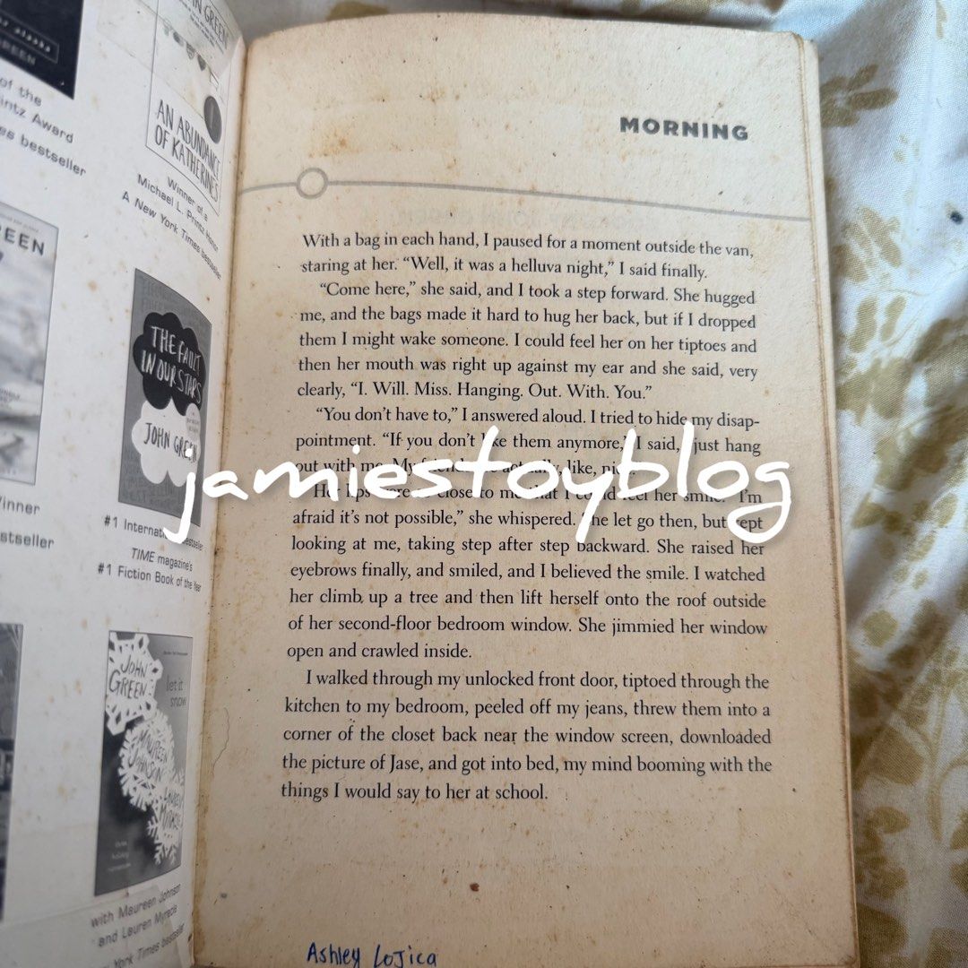 Paper Towns by John Green Paperback Book (Category: Storybooks) located in Quezon City. Submitted by ohitsninja (Listing ID 1457956026, Image 2). Description: - John Green's Paper Towns novel - Based on the major motion picture - Winner of the Edgar Award - Millions of copies sold worldwide - A must-read for fans of John Green's other books, including The Fault in Our Stars Pay by Gcash Delivery shouldered by buyer I DO NOT USE COD OR SCO..