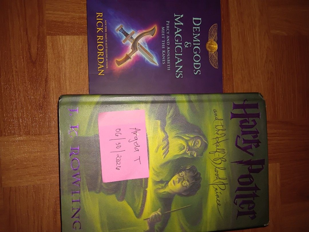 Percy Jackson | Harry Potter | Assorted (Category: Storybooks) located in Paranaque City. Submitted by annika.angela (Listing ID 1457982737, Image 2). Description: 500 pesos per set except for the first one which is 700..