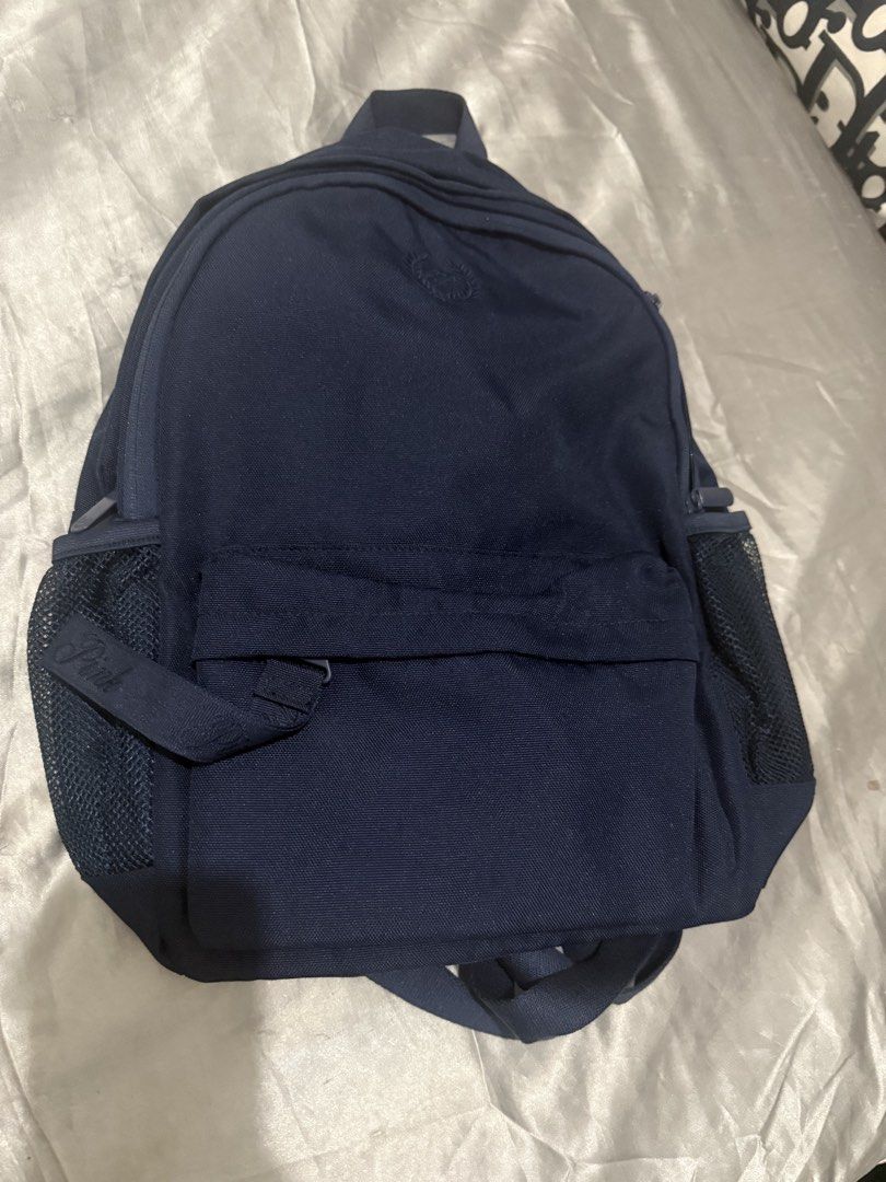 Pink Backpack by Victoria Secret (Category: Backpacks) located in Quezon City. Submitted by warmforest.c0c3ee (Listing ID 1458087138, Image 1). Description: RFS: Declutterring May share video if requested SM Sta. Mesa meet up or for pick up but buyer to book and shoulder fee.