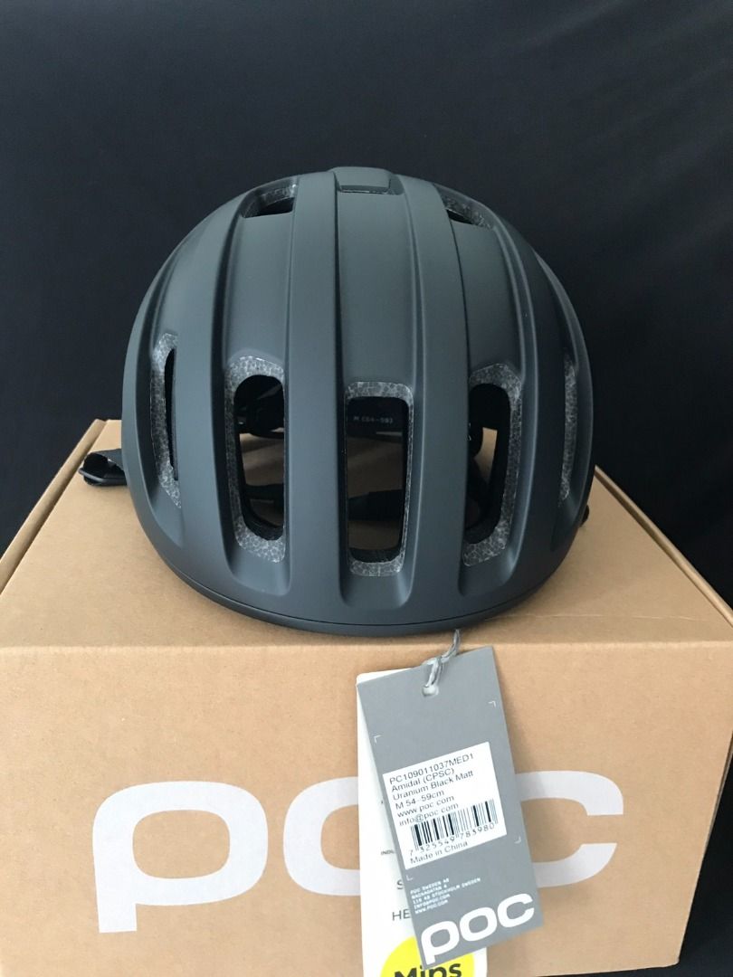 POC Amidal Cycling Helmet Uranium Black Matt, Medium (Category: Bicycles) located in Rizal. Submitted by royellisonsoriano (Listing ID 1458000660, Image 1). Description: Brand New! Size: Medium 54cm - 59cm Color: Uranium Black Matt Weight: 350g Free shipping near Bagong Ilog, Pasig City! Kindly message me for more details..