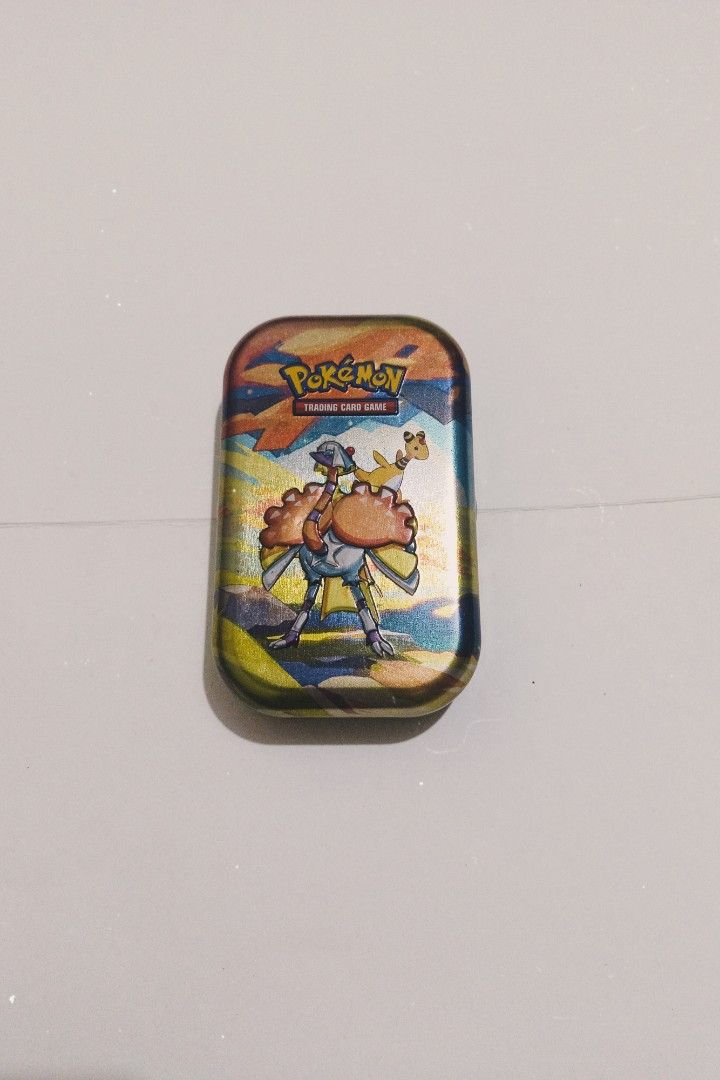 Original Pokémon Espathra & Ampharos Collectible Tin (Category: Character Goods) located in Manila. Submitted by rys_03 (Listing ID 1458061734, Image 1). Description: Selling my Pokémon Espathra & Ampharos tin with original artwork/stickers. 📌 Includes: • Espathra & Ampharos collectible tin • Original Pokémon artwork/sticker design • Art cards/inserts shown in the photos 💰 ₱400 ONLY — negotiable for sure buyers! 🤝 Reasonable offers are welcome