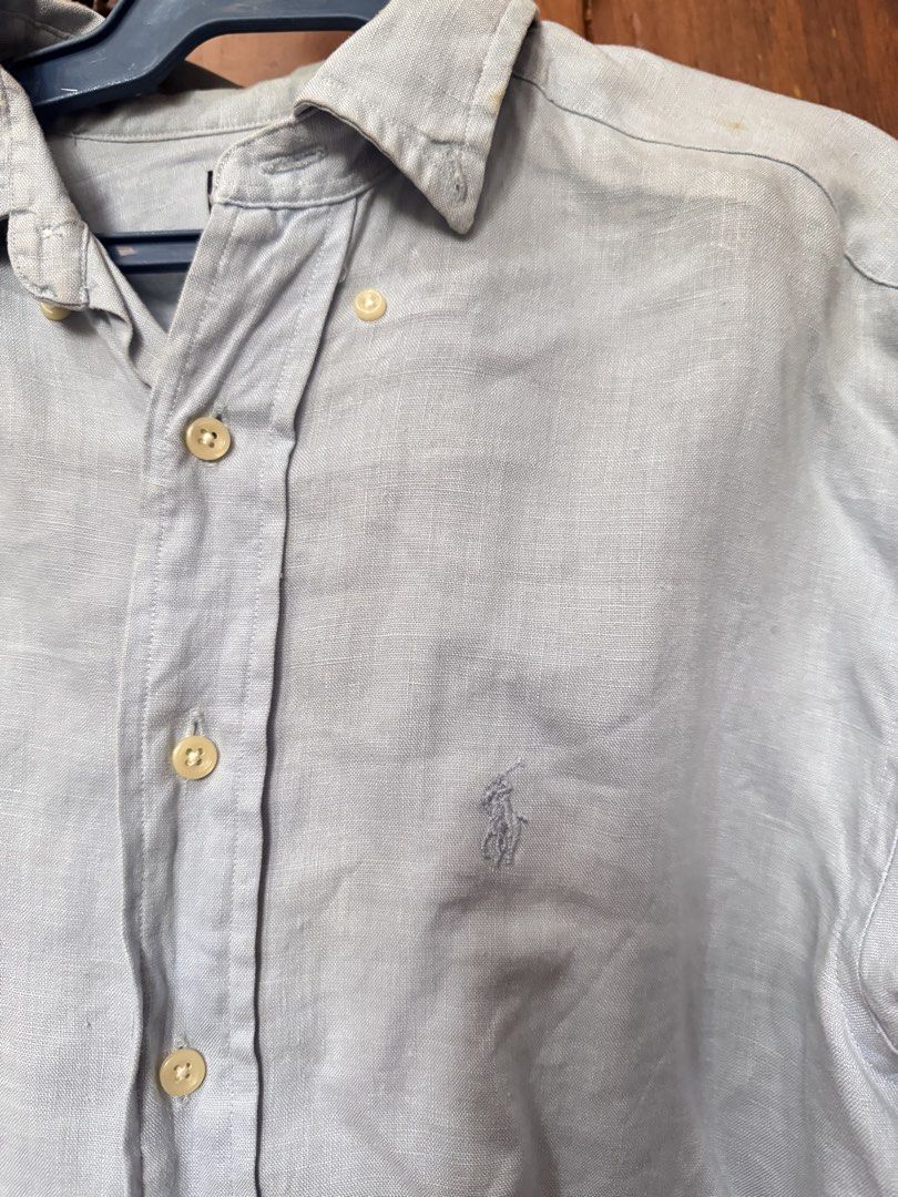 Polo Ralph Lauren Long sleeves Button Down (Category: Longsleeves) located in Manila. Submitted by nadinecarlos (Listing ID 1457993125, Image 2). Description: Has stains (not sure if washable).