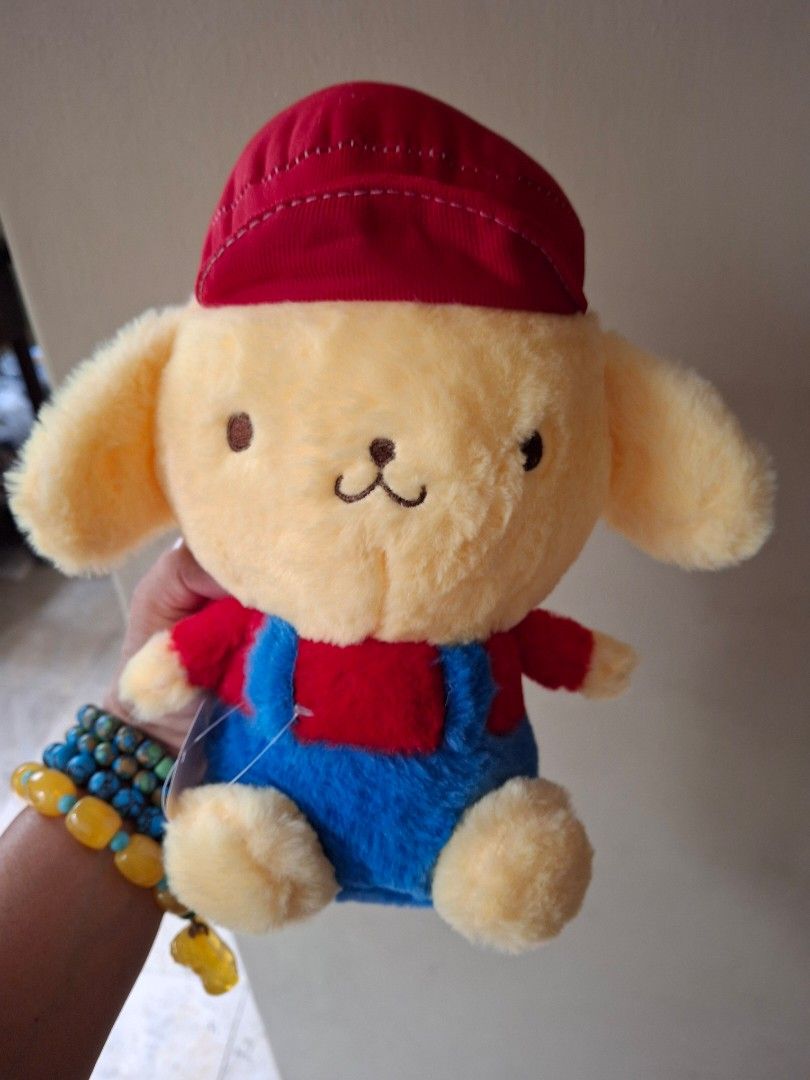 Pompompurin Stuffed Toy and Minnie Headband (Category: Plushies & Soft Toys) located in Quezon City. Submitted by pure_trinsky (Listing ID 1458030962, Image 2). Description: *bundle price: 300.