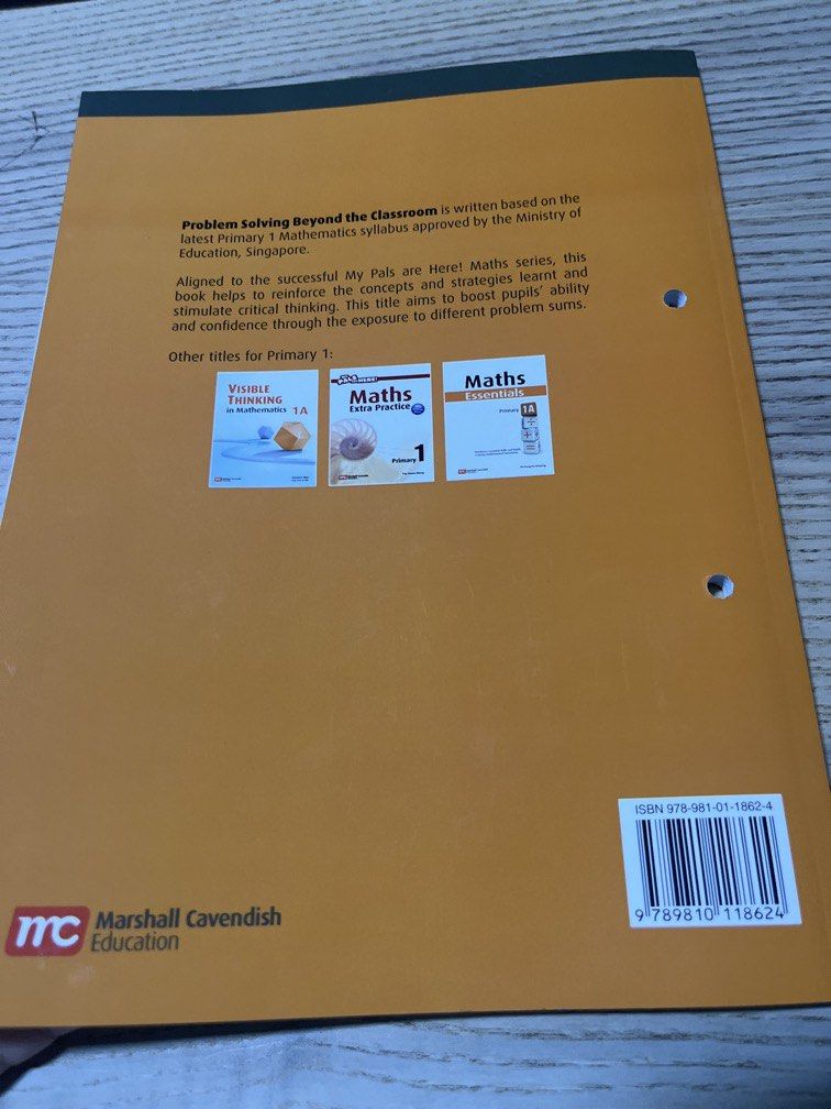 Pri 1 - problem solving math (Category: Assessment Books) located in Singapore. Submitted by pixiebunnies (Listing ID 1457954637, Image 3). Description: Clean pages not done .