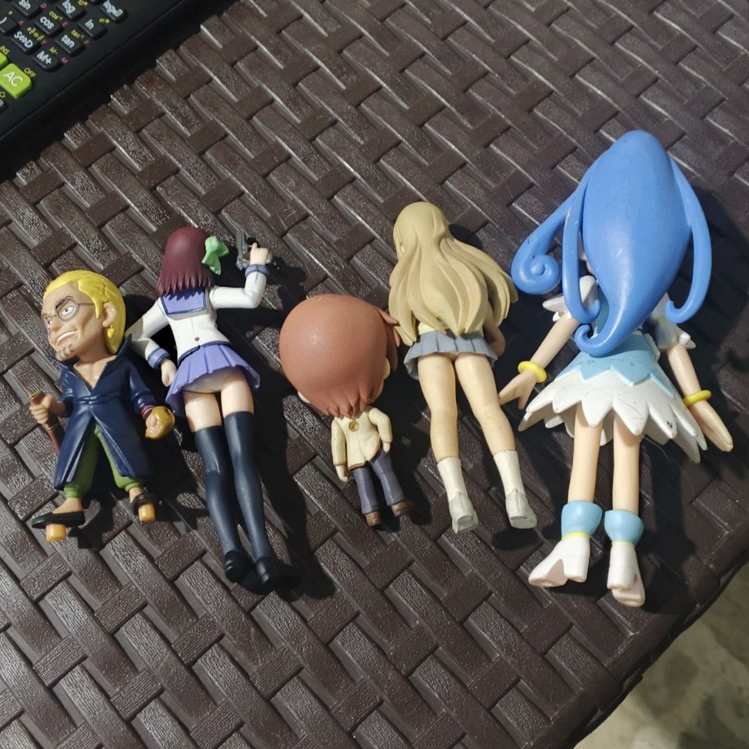 Random Anime Figures (Category: Figurines & Statues) located in Bangar. Submitted by leerush (Listing ID 1457989889, Image 2). Description: - Can ship through LBC and JnT - Gcash payments only - Some of the figures have flaws - No stands .
