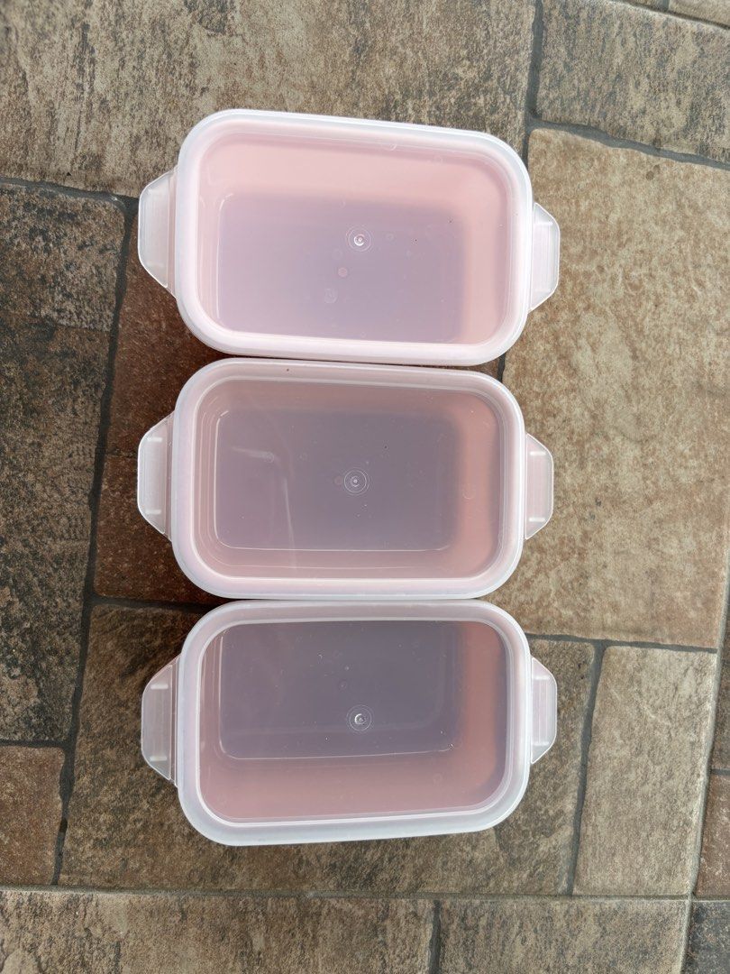 Rectangle Lunch Boxes/Food Organizers (Category: Other Kitchenware & Tableware) located in Baguio. Submitted by pinkynj (Listing ID 1457993442, Image 2). Description: new from DIY bpa free.