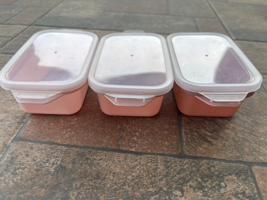 Rectangle Lunch Boxes/Food Organizers (Category: Other Kitchenware & Tableware) located in Baguio. Submitted by pinkynj (Listing ID 1457993442, Image 3). Description: new from DIY bpa free.