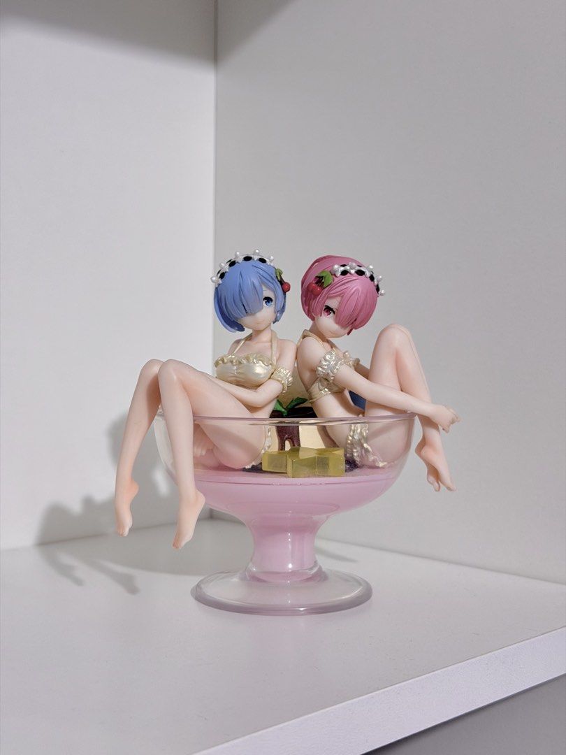 Re:Zero Ichiban Kuji Rem & Ram pudding a la mode Figure (Category: Figurines & Statues) located in Bulacan. Submitted by shipupi (Listing ID 1458028284, Image 2). Description: Ichiban Kuji.