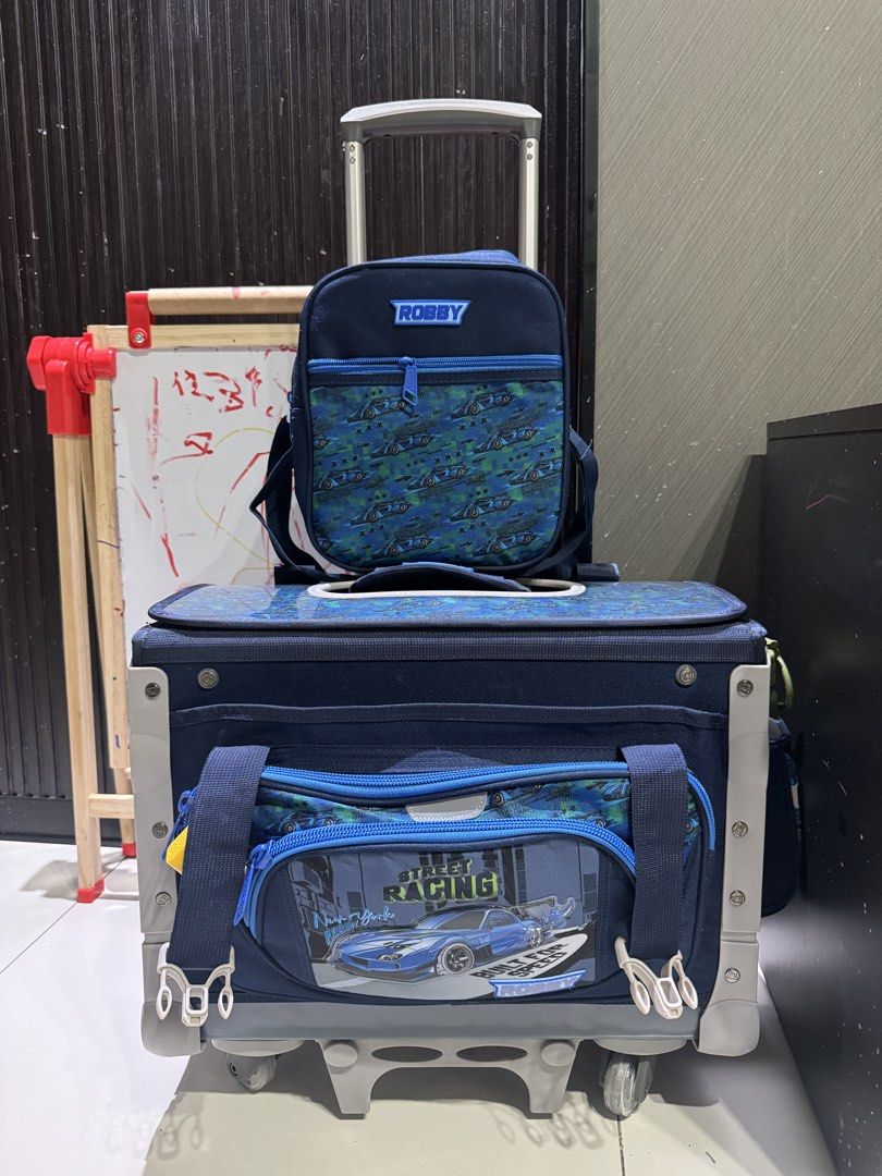 Robby rabbit fierce car medium box type trolley (Category: Strollers) located in Manila. Submitted by donyadii (Listing ID 1457946693, Image 1). Description: Used once.. walang gasgas ang wheels kasi nakatape pa sya ng ginamit.complete accessories as shown in pictures. .