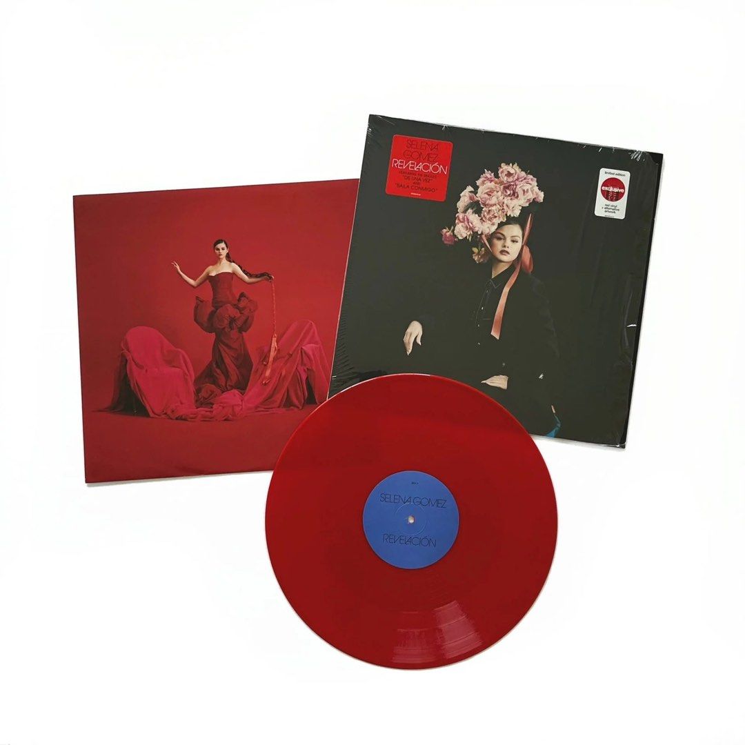 Selena Gomez - Revelación Vinyl Record (Category: Vinyls) located in Zamboanga. Submitted by crysmelquin (Listing ID 1415931065, Image 1). Description: - Selena Gomez 'Revelación' vinyl record - Red vinyl - Brand new and sealed.